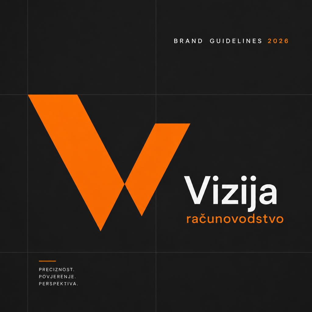 Brand guidelines Vizija računovodstvo